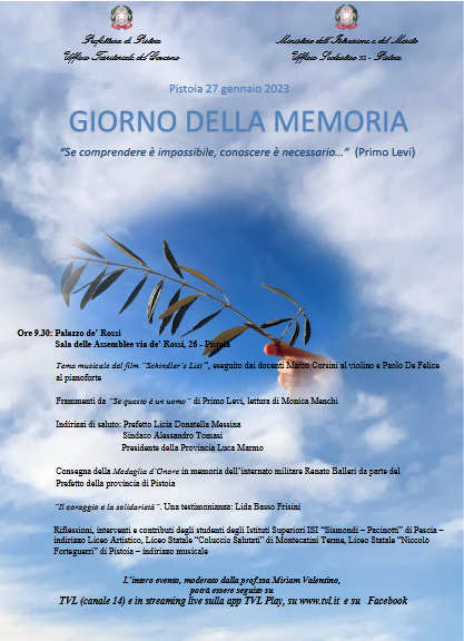 Giorno della Memoria Locandina